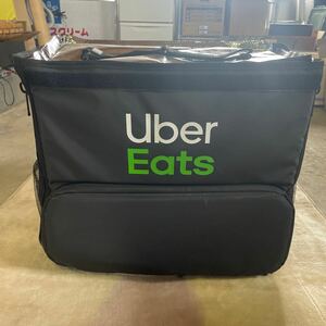 【中古品】Uber Eats ウーバーイーツ 配達バッグ デリバリーバッグ ブラック リュック UberEats 配達用バッグ 