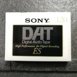 未開封　DATテープ　SONY DAT-ES　120分　DT-120RB