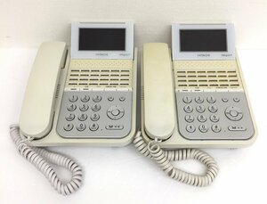 日立 ビジネスフォン ET-24iF-SD(W) 電話機 2台セット