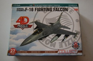 J 1/160スケール　4Dパズル　F-16 FIGHTING FALCON　戦闘機　ファルコン