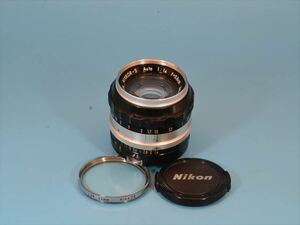 ☆中古　ニコン　レンズ　Nikon　NIKKOR-S　Auto　F1.4　5.8CM