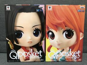 ナミ　ハンコック　Q posket ワンピース ONE PIECE 新品未開封