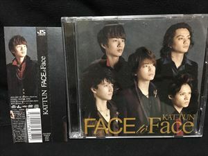 KAT-TUN「Face to Face」初回盤CD+DVD 送料無料　即決