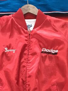Dodge Motorsports ジャケット　ダッジ　ミシガン州　クライスラー　ジープ　プリマス　モパー　アメリカ　レーシング　ビンテージ