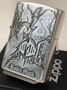 2016 Zippo キン肉マン/ロビンマスク・ライバルバージョン/ジッポーライター/シルバー彫刻 新品/送料無料/絶版