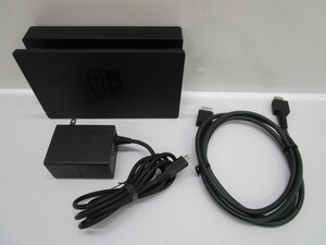 G0513-4Y/ 動作OK Nintendo Switch 任天堂 ニンテンドースイッチ ACアダプター HDMIケーブル ドック 付属品セット ②