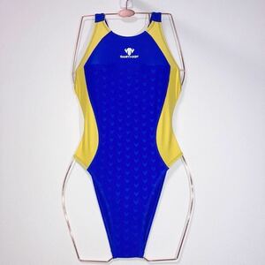 【新品未使用】SWIMHXBY 競泳水着　size (XL) /鮮やかカラー/鮫肌素材