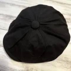 ベレー帽 キャスケット 帽子 ブラック トレンド メンズ レディース 韓国