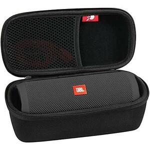 ★ブラック★ 専用保護収納ケース対応JBL Flip6/JBL Flip5 Bluetoothスピーカー (ブラック)