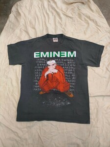 EMINEM Tシャツ Lサイズ 00s tultex 90s 80s nirvana マリリンマンソン　ソニック・ユース　エミネム　ラップT