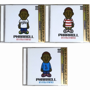 〇 初回限定 ファレル・ウィリアムス PHARRELL イン・マイ・マインド IN MY MIND 全３種 A BATHING APE BABY MILO BBC ICE CREAM 美品 〇