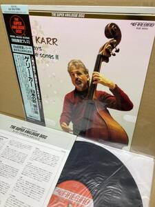 1ST PRESS！帯付LP！ゲリー カー Gary Karr / Plays Japanese Songs II Firebird KIJC-9243 高音質盤 180g HQ VINYL AUDIOPHILE 1999 JAPAN