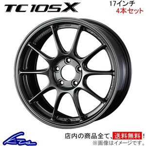 ウェッズ ウェッズスポーツ TC105X 4本セット ホイール オデッセイ RB3/RB4 0073669 weds ウエッズ WedsSport アルミホイール 4枚 1台分