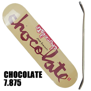 チョコレート スケートボード デッキ CHOCOLATE OG CHUNK FERNANDEZ 7.875 DECK JESUS FERNANDEZ CB4425[返品、交換不可]