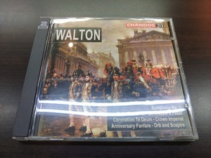 CD 2枚組 / WALTON / SYMPHONY NO.1 / CELLO CONCERTO / BELSHAZZAR’S FEAST ETC. / 『D8』 / 中古