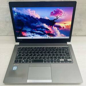 在庫15台]東芝 Dynabook R63 Windows 10 Pro 6世代 Core i5-6200U 8GB SSD256GB 13.3インチ