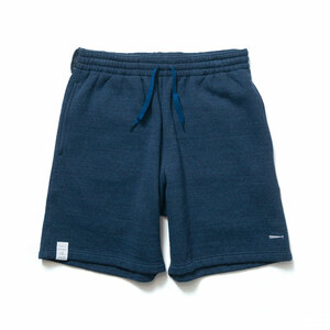 18ss DESCENDANT PE SWEAT SHORTS INDIGO 2＊ディセンダント スウェット ショーツ パンツ CACHALOT TET AH.H 24ss