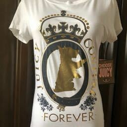 ★ 未使用! JUICY COUTURE ジューシークチュールTシャツ★サイズS★ラスベガス購入