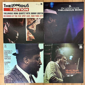 ●4枚●THELONIOUS MONK●