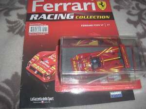 冊子付 1/43 フェラーリ F333SP デイトナ24H 1998 G.Moretti/M.Baldi/A.Luyendyk/D.Theys MOMO　伊アシェット