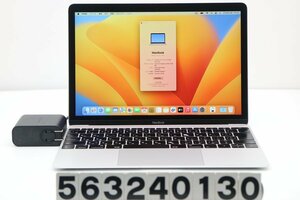 Apple MacBook Retina A1534 2017 シルバー Core m3 7Y32 1.1GHz/8GB/256GB(SSD)/12W/WQXGA バッテリーメッセージあり 【563240130】