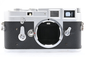 Leica M3 シルバークローム シングルストローク ボディ ライカ レンジファインダー フィルムカメラ 後期 ジャンク品 ■24485