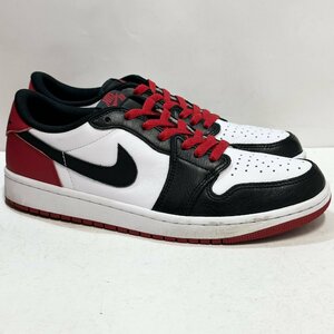 27.5cm AIR JORDAN 1 AJ1 RETRO LOW OG CZ0790-106 エア ジョーダン 1 レトロ ロー OG ブラック トゥ メンズ スニーカー PO H101469