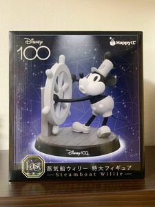 【新品未開封】Happyくじ ディズニー 100周年 Last賞 蒸気船ウィリー 特大フィギュア ハッピーくじ ラストワン賞 ミッキーマウス