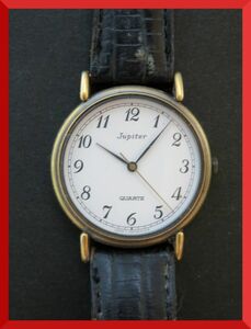オリエント ORIENT JUPITER クォーツ 3針 A55221-50 男性用 メンズ 腕時計 V363 稼働品