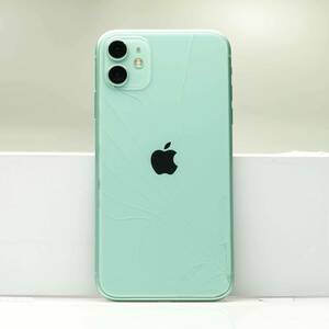 iPhone 11 128GB グリーン SIMフリー 訳あり品 ジャンク 中古本体 スマホ スマートフォン 白ロム