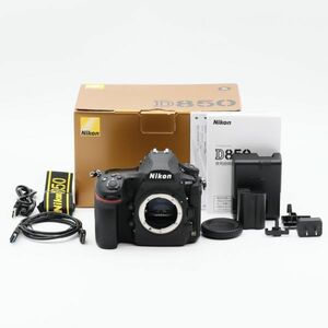 【極上品】★ショット数「368回」 Nikon ニコン D850 ボディ #1405