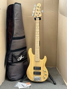 #極美【G&L BASS L-2500 TRIBUTE SERIES TR-L25-M/NT 稀少フジゲン 日本製 5弦 エレキベース 純正ギグバッグ付 レオ・フェンダー】P04175