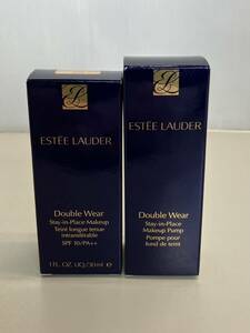 【W6484】ESTEE LAUDER Double Wear Stay-in-Place Makeup SPF 10/PA++ 1W2 SAND 30ml ポンプ付き 残量かなりあります 現状お渡し