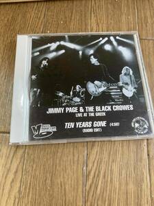Jimmy Page & The Black Crowes 　LIVE AT THE GREEK 　Ten Years Gone　ジミー・ペイジ　ブラック・クロウズ　シングル　輸入盤　レア
