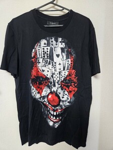 GIVENCHY　ピエロ　メンズ　Mサイズ　黒　ブラック　Tシャツ　ジバンシー 半袖