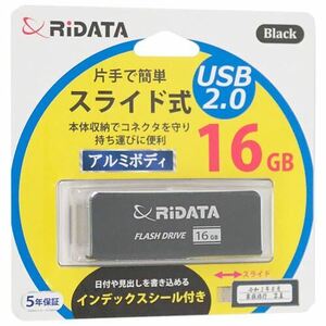 【ゆうパケット対応】RiDATA USBメモリー RI-OD17U016BK 16GB [管理:1000025510]