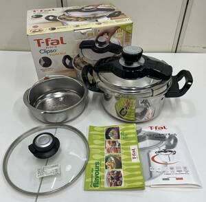 □M112 ■T-fal ティファール 圧力鍋 クリプソスペリオール 4.5L ワンタッチ開閉 調理器具 圧力なべ