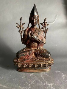 唐物 明宗喀巴佛像 唐 宋 元 明 清 中国瓷器 古玩 中国美術 古渡 古美術 肉筆 掛軸