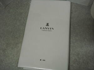 ☆ LANVIN ランバン ワイシャツ生地☆ 白 ドビー 縦縞 東急百貨店 期限切れ オーダーシャツ お仕立券