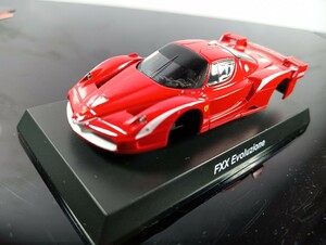 京商 FERRARI FXX Evoluzione RED S=1/64　フェラーリミニカーコレクションVI/箱なし/組み立てキット/未組立品/エボルツィオーネ