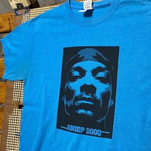 AEBZ 1スタ 水色 ラッパー Tシャツ スヌープドッグ SNOOP DOG 90s 00s ビンテージ アメリカ 古着 ベール 卸 仕入れ