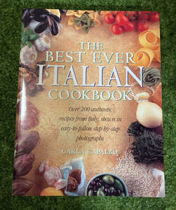 THE BEST EVER 「ITALIAN」COOKBOOK 洋書籍オールカラー256P イタリアン料理レシピの豪華本です。