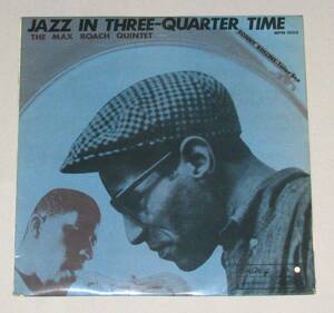 ペラジャケ Max Roach Quintet マックス・ローチ [Jazz In Three-Quarter Time] MPM 3002 10インチレコード 