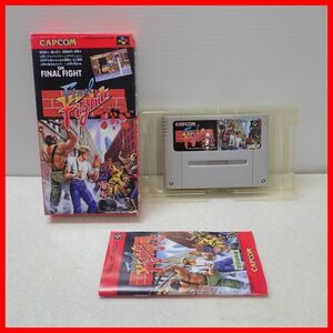 ◇動作保証品 SFC スーファミ Final Fight ファイナルファイト CAPCOM カプコン 箱説付【10