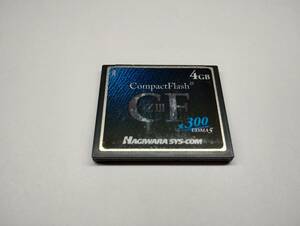 4GB　HAGIWARA SYS-COM　ZⅢ　CFカード　フォーマット済み メモリーカード　コンパクトフラッシュカード