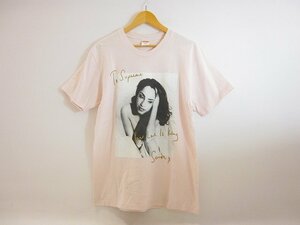 SUPREME / シュプリーム 17ss Sade photo Tee シャーディー フォトプリント Tシャツ サイズ : L ピンク