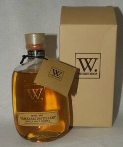 【貴重・終売品】サントリー SUNTRY Whiskey ウイスキーショップW.2014　WSO-007 山崎 YAMAZAKI 48% 300m　箱付き