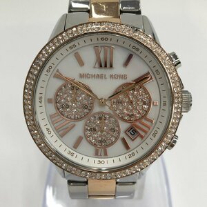 MICHAEL KORS　マイケルコース　腕時計　SS　MK-7201　クォーツ　付属品　箱付き　稼働品【CDAP0046】