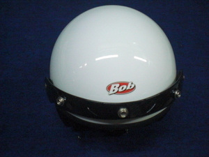 美品　Bob　OGK　バイクヘルメット　ホワイト（4109）