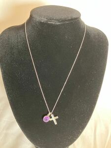 【#sk】Tiffany Co ネックレス シルバー 925 ティファニー シルバーアクセサリー 十字架デザイン クロス